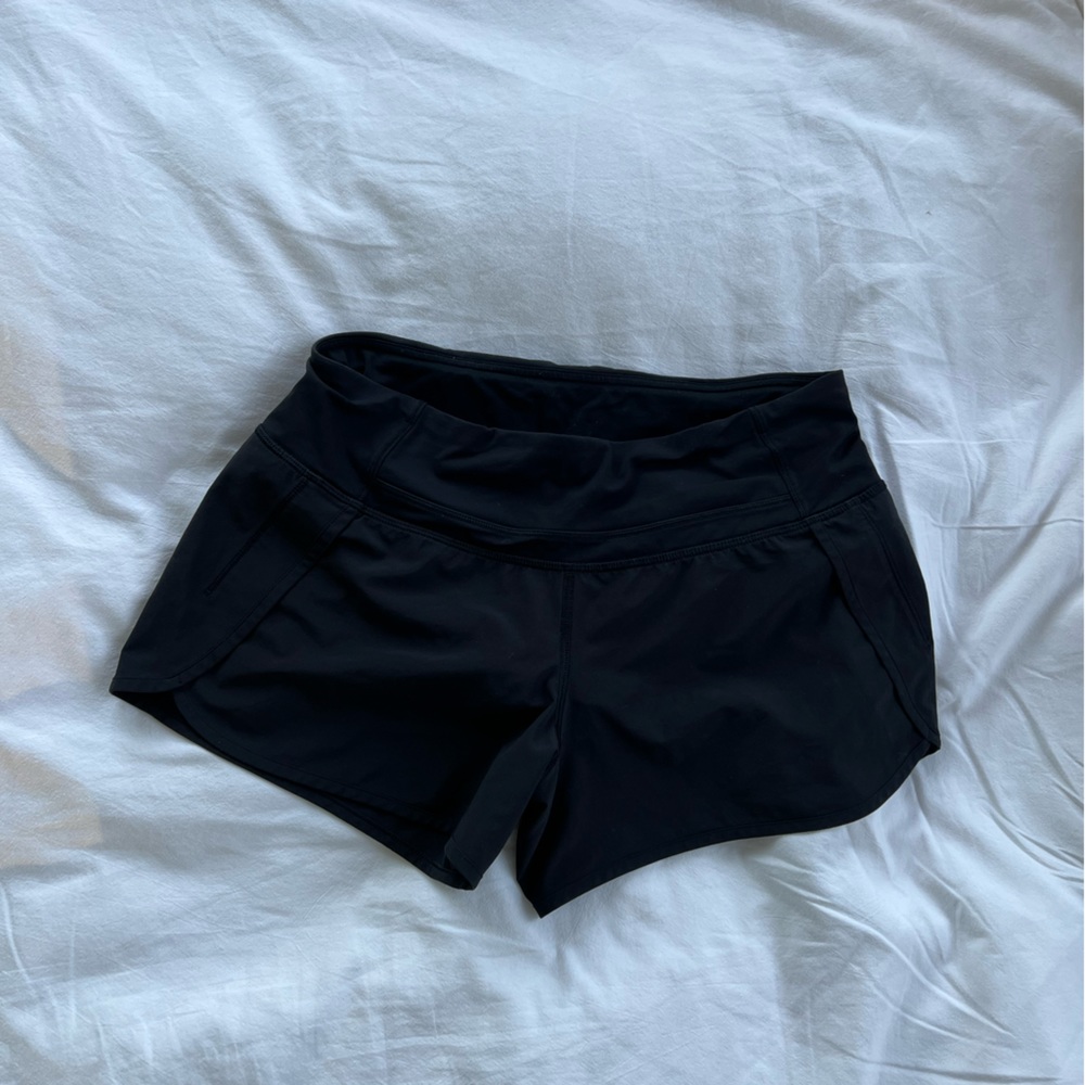 Lululemon speed up shorts black